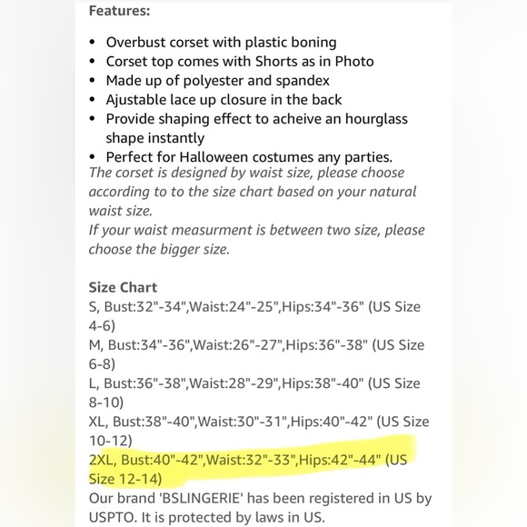 Wonder Woman Corset Set - Picture 12 of 13